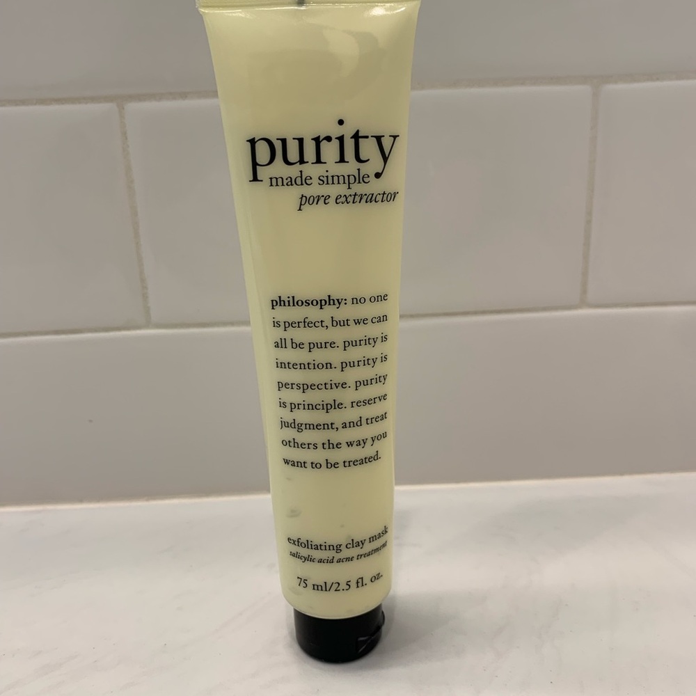 NEW Philosophy Purity Made Simple Pore Extractor Clay Mask